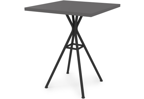 Стол обеденный квадратный Мальта, цвет графит