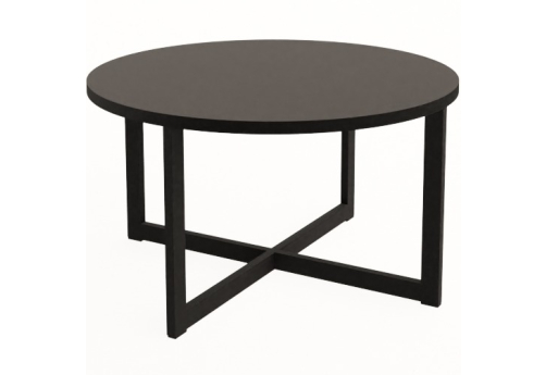 Стол журнальный круглый Винси 2, цвет графит