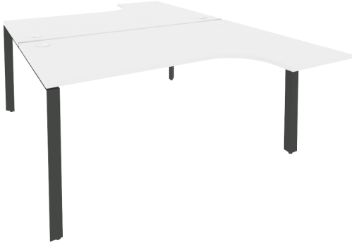 Рабочая станция эргономичная, цвет белый