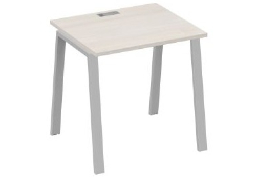 Стол письменный Мира Трио, цвет дуб шамони + серый