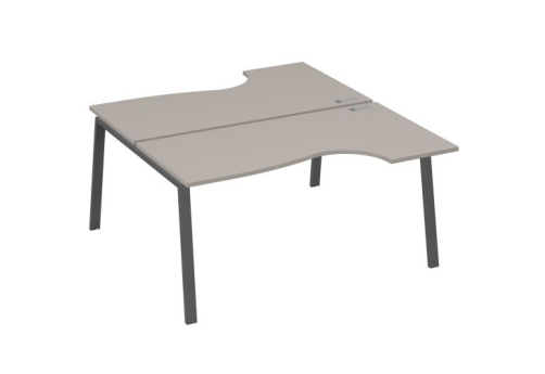 Станция рабочая эргономичная 2х160 Мира Трио, цвет мокко премиум + антрацит