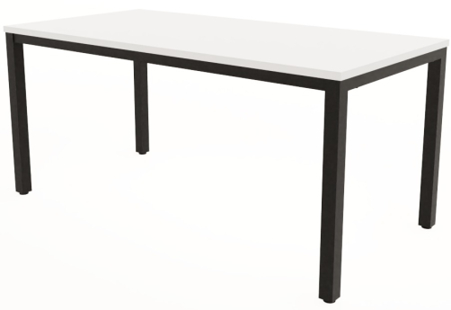 Стол обеденный прямоугольный Мальта, цвет белый