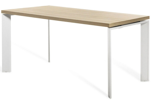 Стол рабочий Вайли Металл, цвет дуб светлый