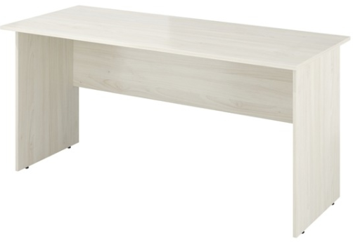 Стол рабочий прямой, цвет скандинавское дерево