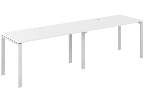 Рабочая станция Индиго Сет, цвет белый + белый