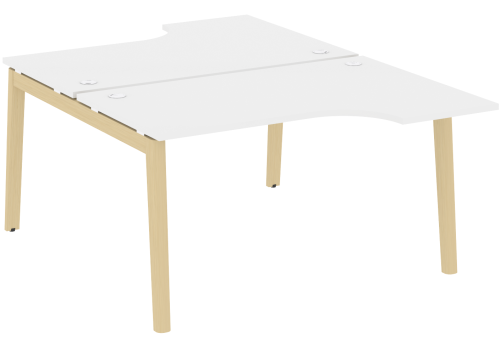 Рабочая станция эргономичная, цвет белый