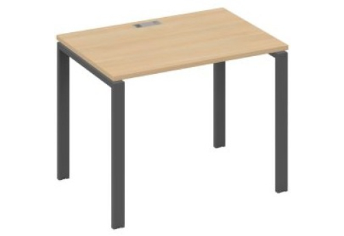 Стол письменный Мира Нумо, цвет натуральный дуб + антрацит