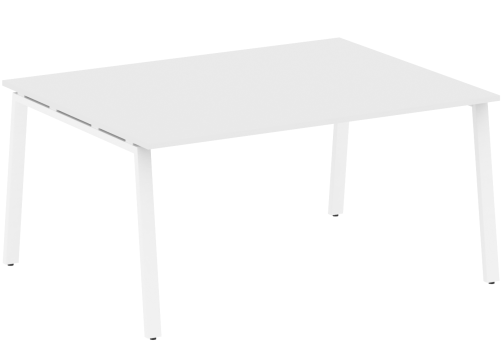 Стол для переговоров (1 столешница), цвет белый