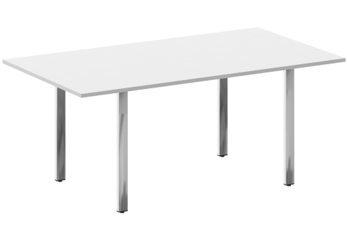 Стол для переговоров, цвет белый
