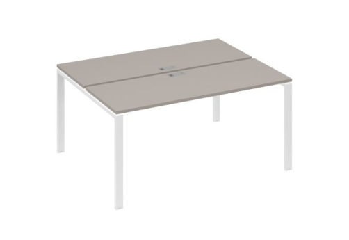 Рабочая станция (2х160) Мира Нумо, цвет мокко премиум + белый