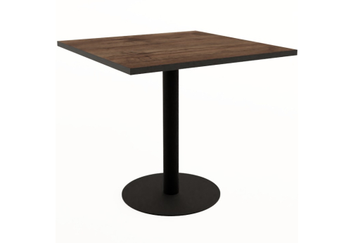 Стол обеденный квадратный Мальта, цвет брауни