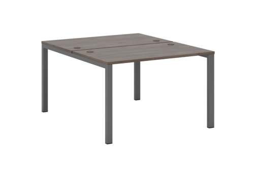 Бенч-система две столешницы, цвет шамони темный