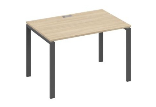 Стол письменный Мира Нумо, цвет дуб скандинавский + антрацит