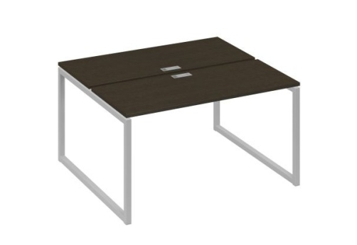 Рабочая станция (2х140) Мира Одри, цвет венге + серый