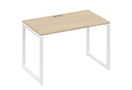 Стол письменный Мира Одри, цвет дуб скандинавский + белый