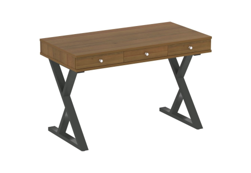 Стол письменный, цвет орех + антрацит