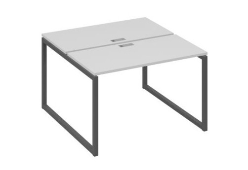 Рабочая станция (2х120) Мира Одри, цвет серый + антрацит