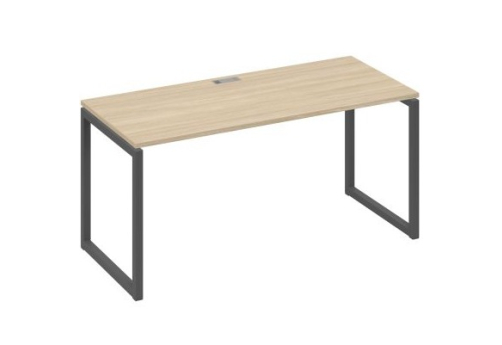 Стол письменный Мира Одри, цвет дуб скандинавский + антрацит