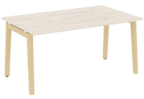 Стол для переговоров (1 столешница), цвет денвер светлый