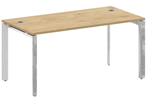 Стол руководителя, цвет тиквуд светлый