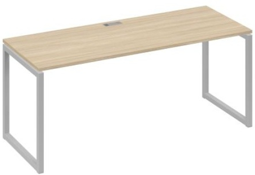 Стол письменный Мира Одри, цвет дуб скандинавский + серый