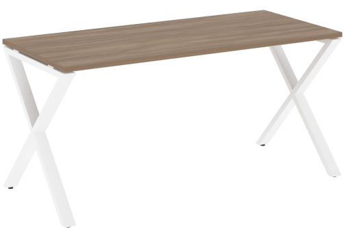 Стол рабочий Европа, цвет дуб аризона + белый