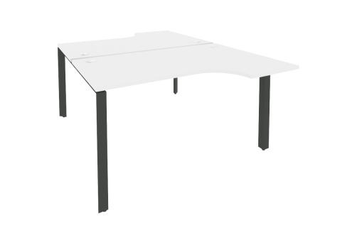 Рабочая станция эргономичная, цвет белый