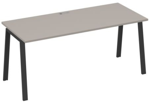 Стол письменный Мира Трио, цвет мокко премиум + антрацит