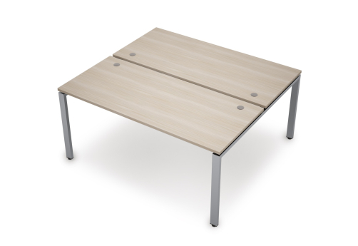 Бенч-система на 2 рабочих места Деко Прима, цвет шамони светлый