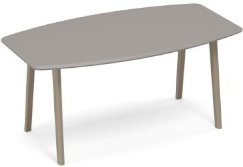 Стол для переговоров фигурный Види Вуд, цвет мокко