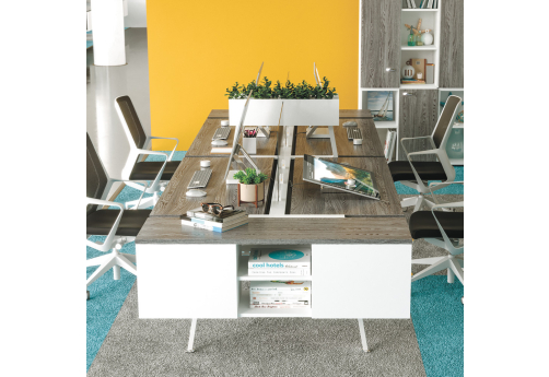 Рабочая станция Марсо, цвет ясень темный