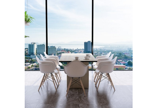 Стол для переговоров Валенсия, цвет сосна карелия