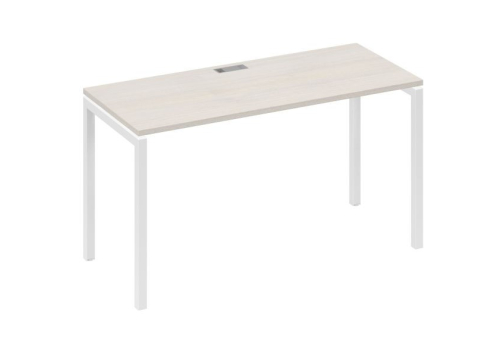 Стол письменный Мира Лофт, цвет дуб шамони + белый