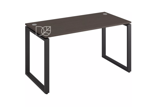 Стол рабочий, цвет венге + черный