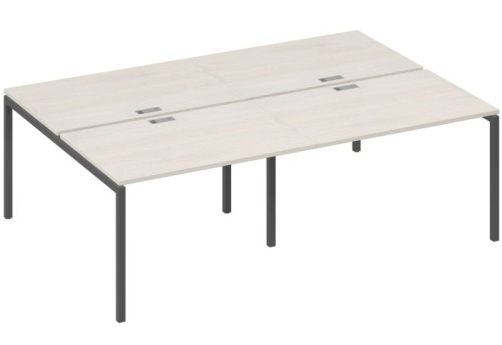 Рабочая станция 4х120 Мира Лофт, цвет дуб шамони + антрацит