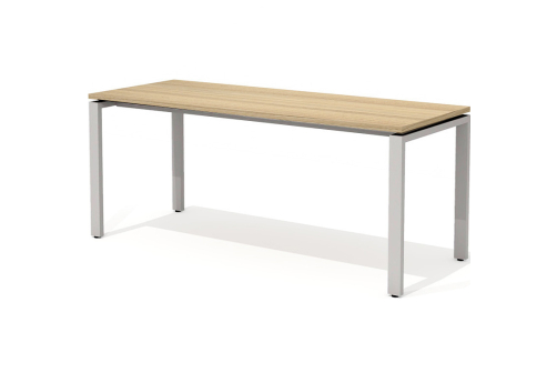 Стол рабочий прямой Некста Металл, цвет вяз