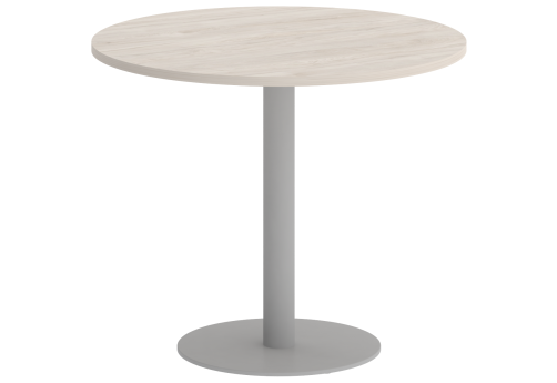 Стол для переговоров круглый, цвет денвер светлый