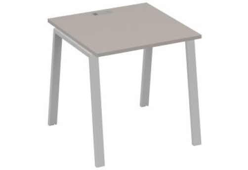 Стол письменный Мира Трио, цвет мокко премиум + серый