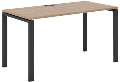Стол письменный с П-образными опорами Франклин Персонал, цвет дуб