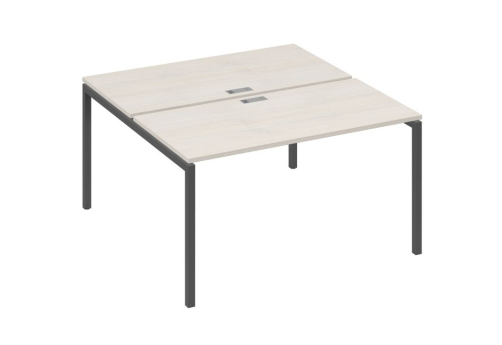 Рабочая станция 2х140 Мира Лофт, цвет дуб шамони + антрацит