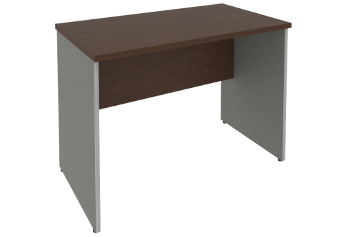 Стол, цвет венге + металлик