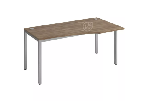 Стол эргономичный правый, цвет шамони темный