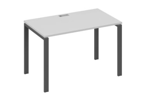 Стол письменный Мира Нумо, цвет серый + антрацит