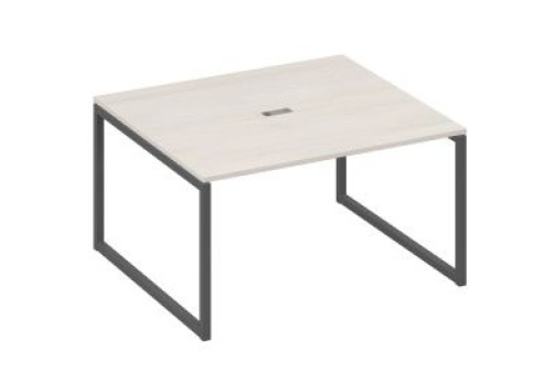 Стол для переговоров прямоугольный Мира Одри, цвет дуб шамони + антарцит