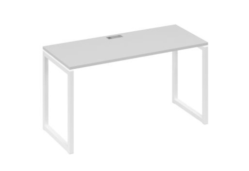 Стол письменный Мира Одри, цвет серый + белый