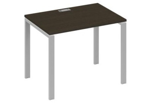 Стол письменный Мира Нумо, цвет венге + серый