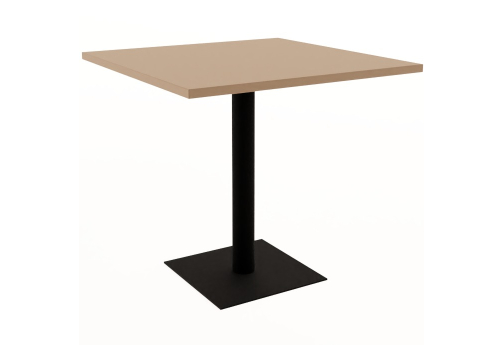 Стол обеденный квадратный Мальта, цвет мокко