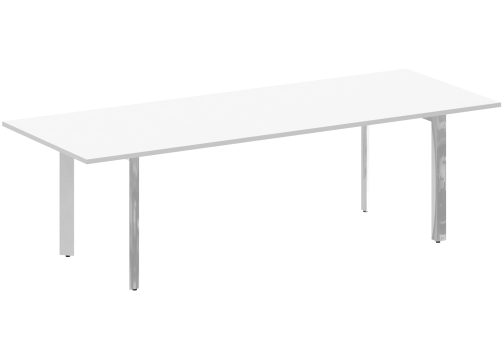 Стол переговорный, цвет белый