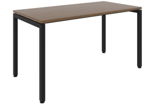 Стол рабочий Брента, цвет темный дуб + антрацит