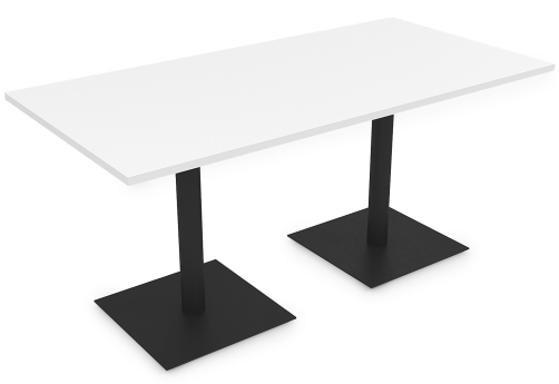 Стол прямоугольный Мальта, цвет белый